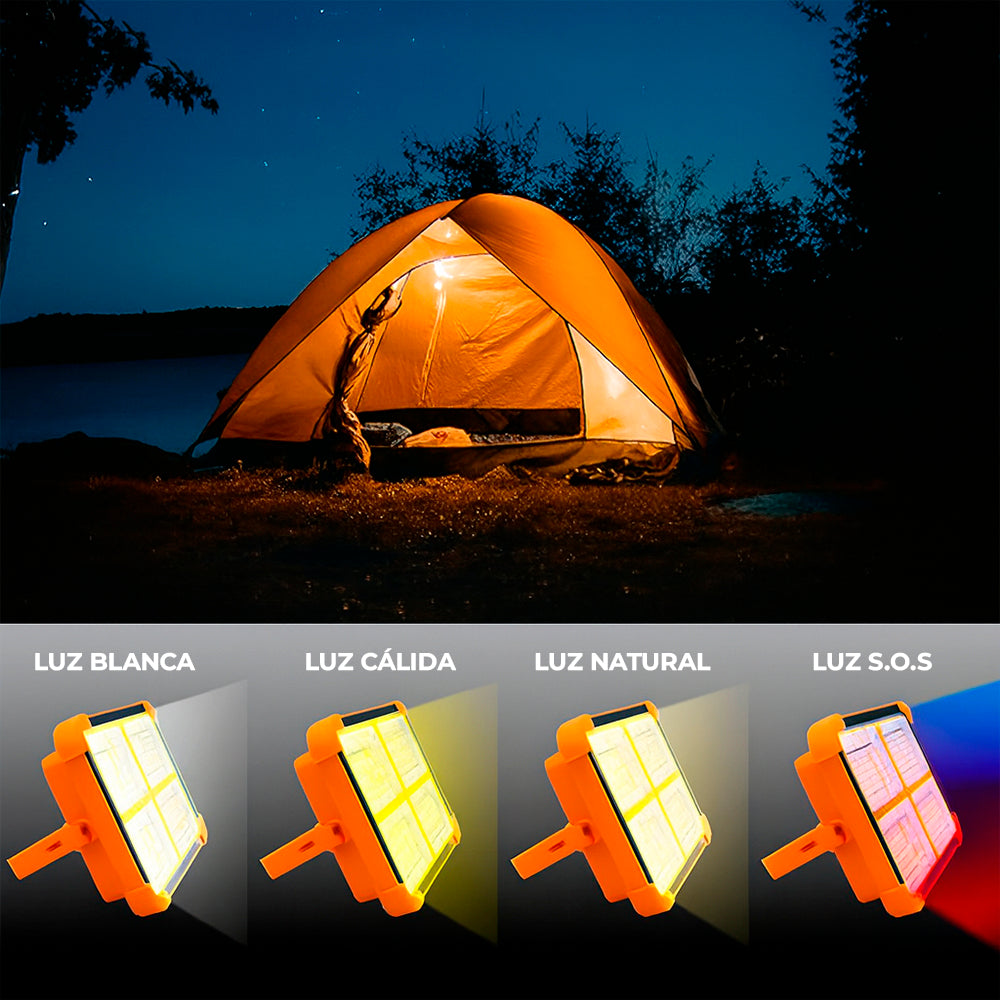 Lámpara Solar de emergencia 100w