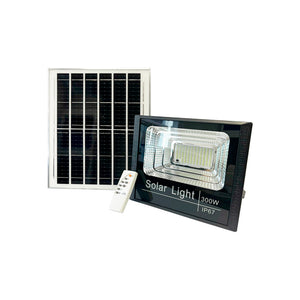 foco solar 300w exterior con control remoto