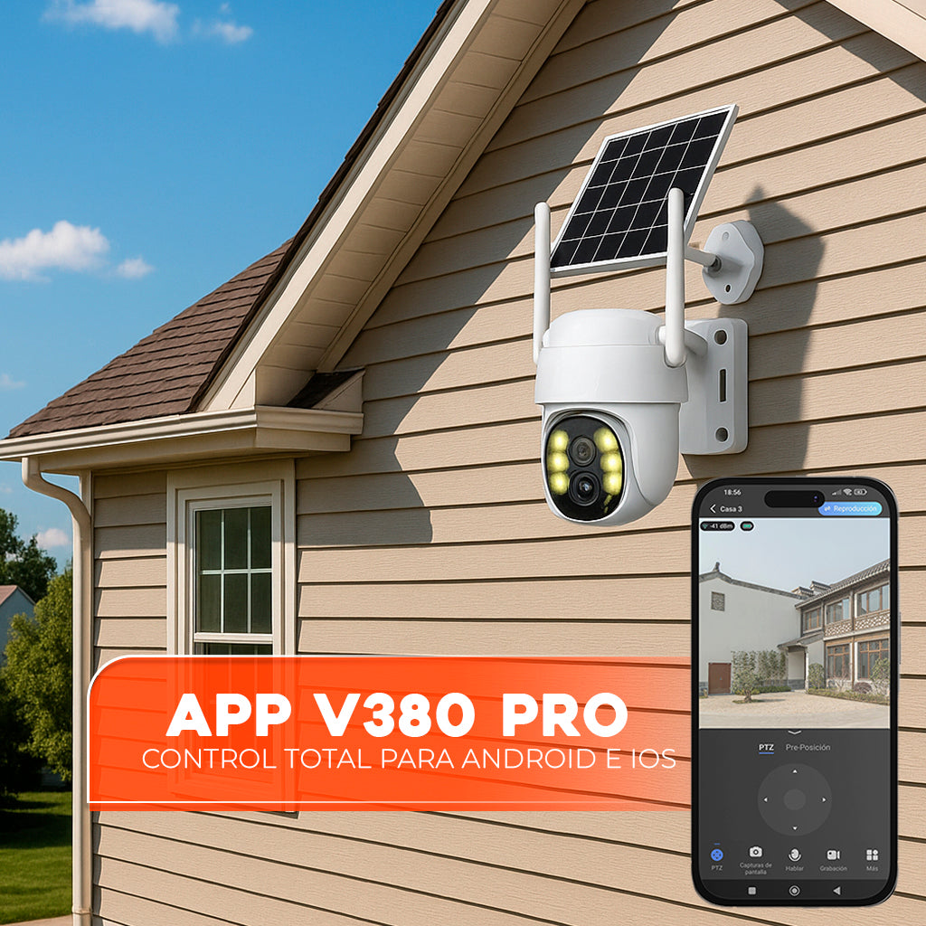 Cámara Solar exterior