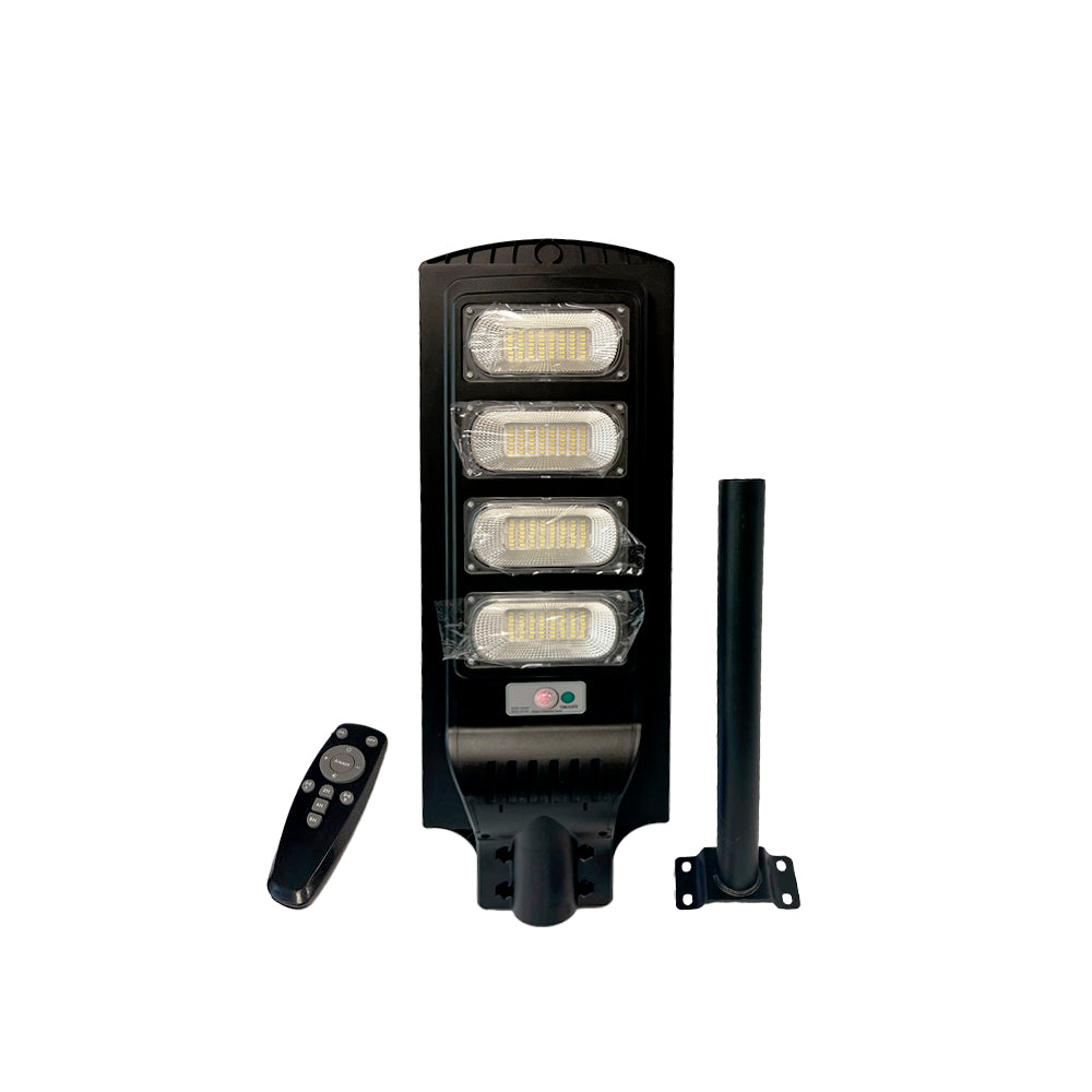 Foco solar led para poste 400w exterior con control remoto